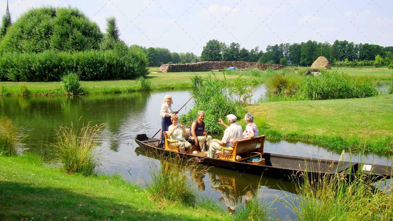 Janischs Fewo Im Spreewald, Terrasse, Grosser Garten Und Blick Inklusive Unterspreewald Kültér fotó
